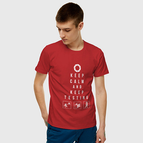 Мужские хлопковые футболки Portal