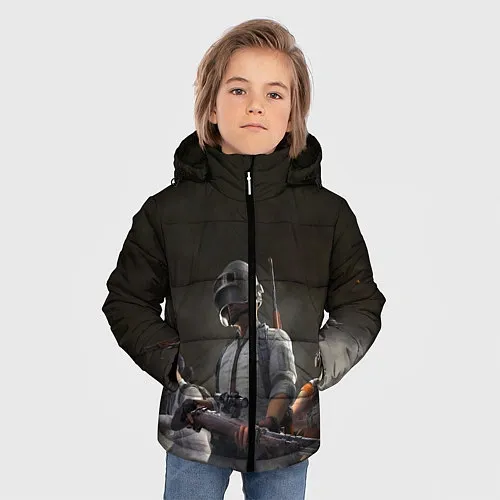 Детские куртки с капюшоном PUBG