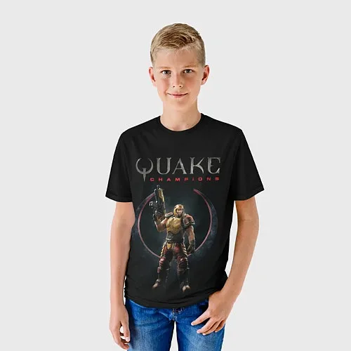 Детские 3D-футболки Quake