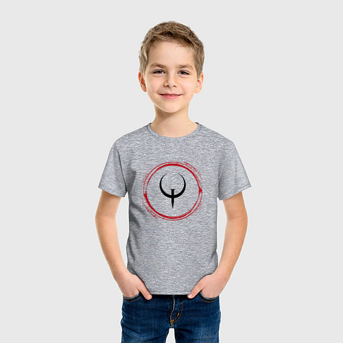 Детские хлопковые футболки Quake