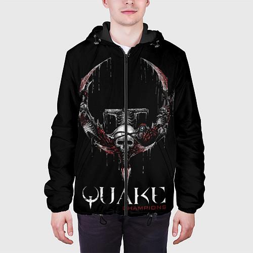 Мужские куртки с капюшоном Quake