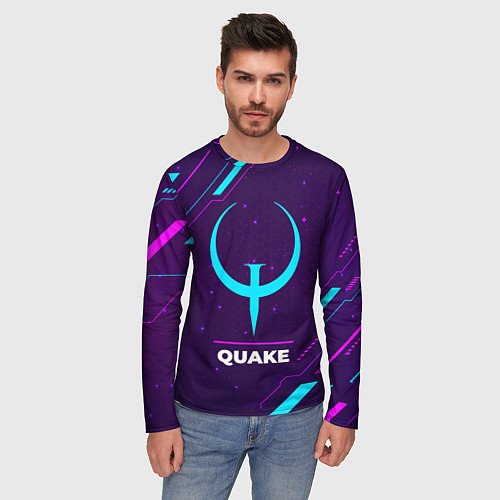 Мужские футболки с рукавом Quake