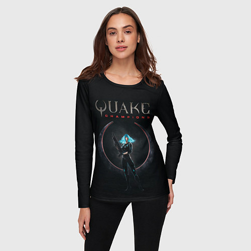 Женские футболки с рукавом Quake