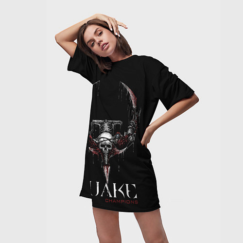 Женские длинные футболки Quake