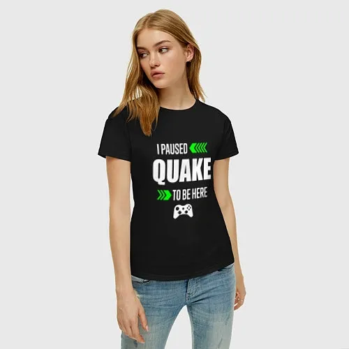Женские футболки Quake
