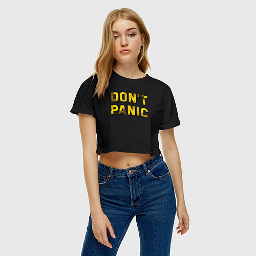 Женские укороченные футболки с прикольными цитатам
