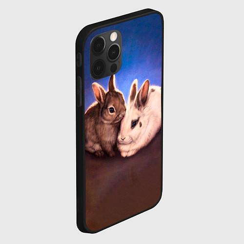 Чехлы iPhone 12 Pro с зайцами и кроликами