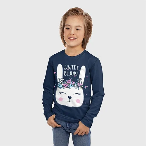 Детские футболки с рукавом с зайцами и кроликами