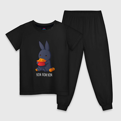 Детские пижамы с зайцами и кроликами
