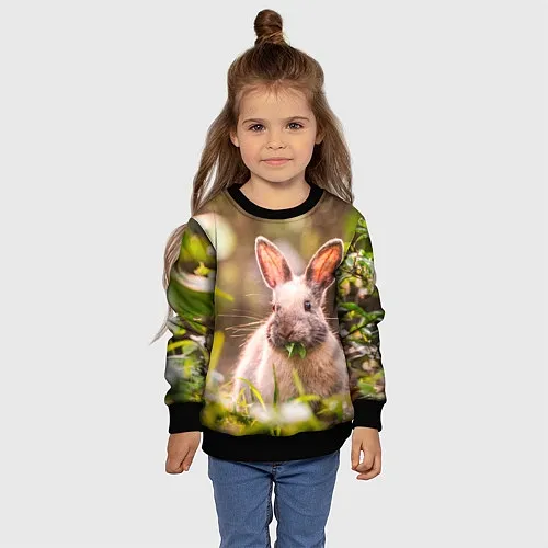 Детские свитшоты с зайцами и кроликами
