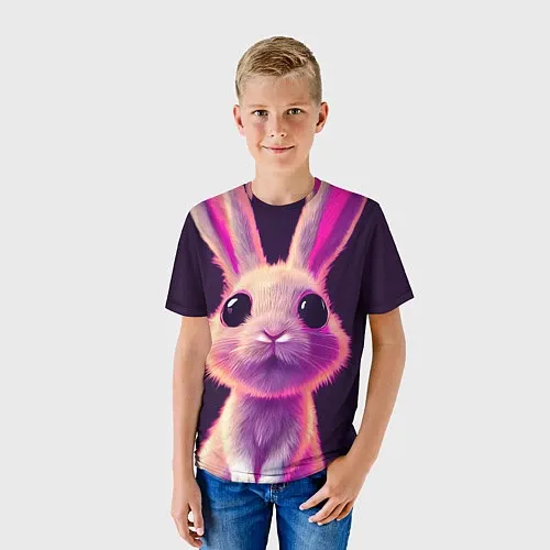 Детские футболки с зайцами и кроликами