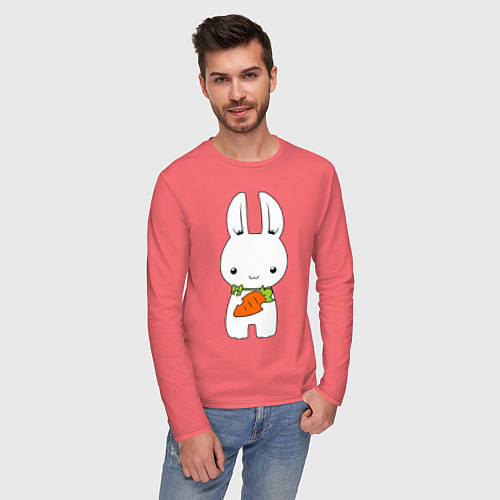 Мужские футболки с рукавом с зайцами и кроликами