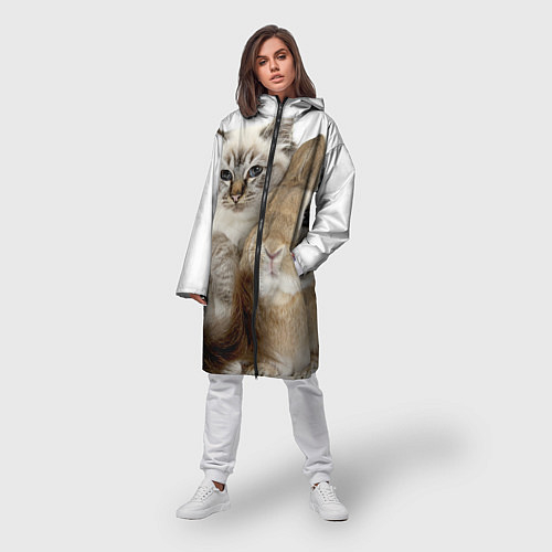 Женские ветровки с зайцами и кроликами