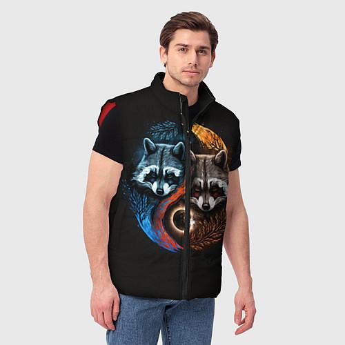 Мужские жилетки с енотами