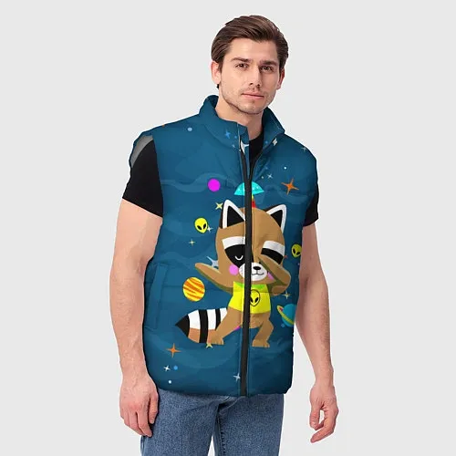 Мужские жилетки с енотами