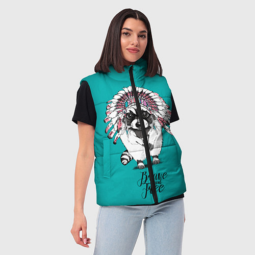 Женские жилетки с енотами