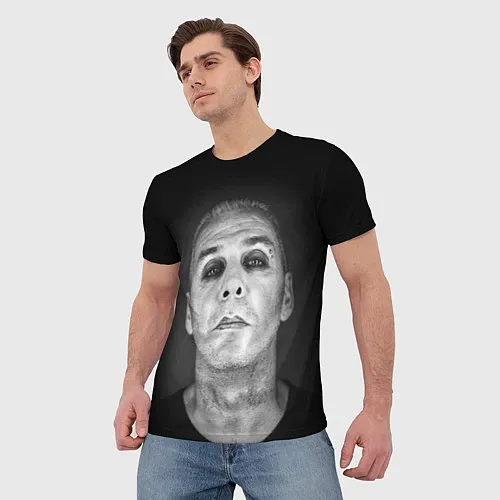 Мужские 3D-футболки Rammstein
