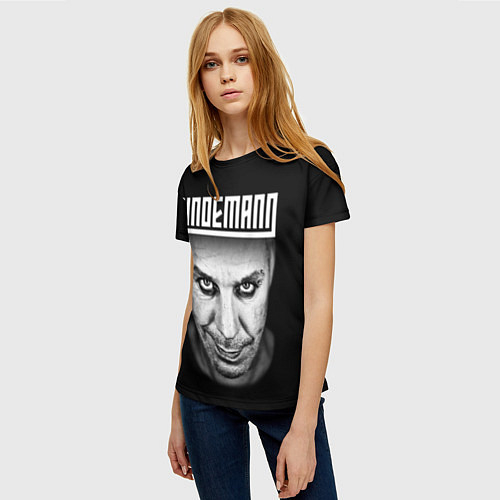 Женские 3D-футболки Rammstein