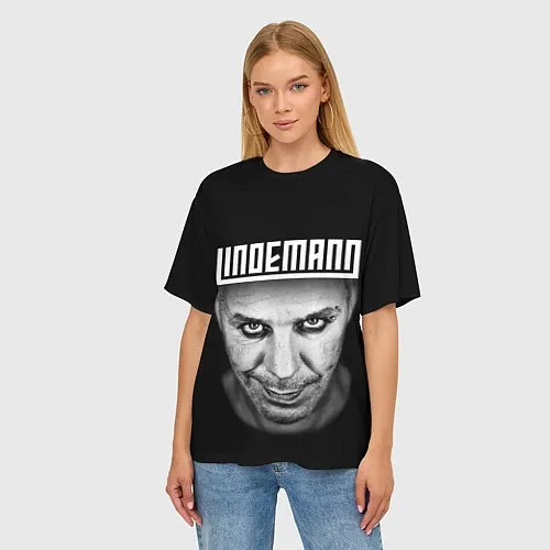 Женские футболки оверсайз Rammstein