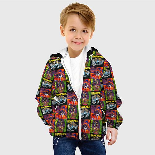 Детские куртки с капюшоном Ramones