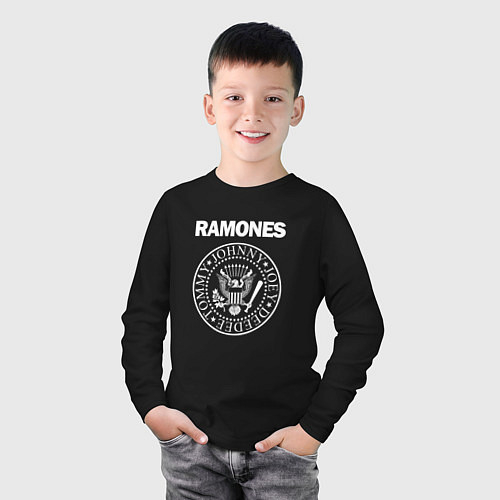 Детские Лонгсливы хлопковые Ramones