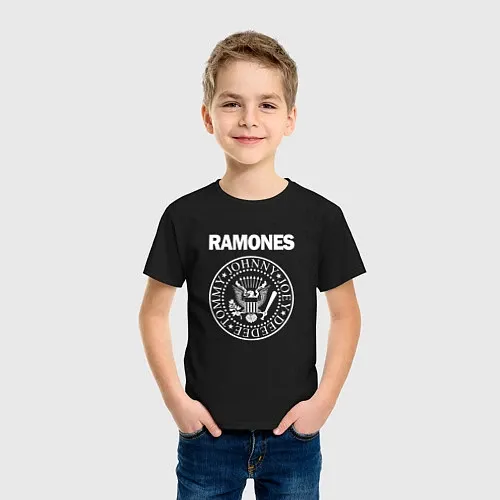 Детские Футболки хлопковые Ramones