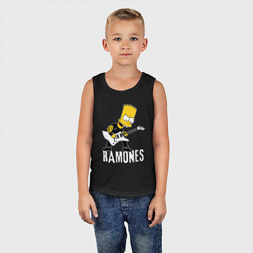 Детские хлопковые майки Ramones