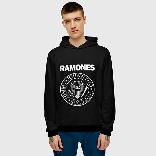 Мужские 3D-толстовки Ramones