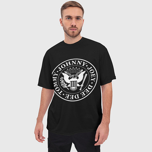Мужские 3D-футболки Ramones