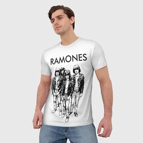 3D-футболки Ramones