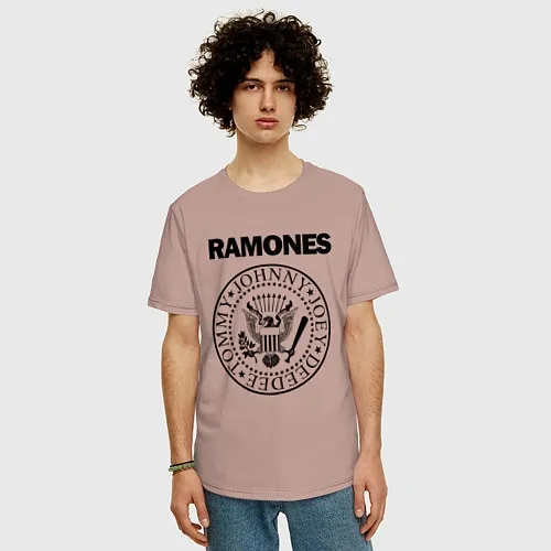 Футболки оверсайз Ramones