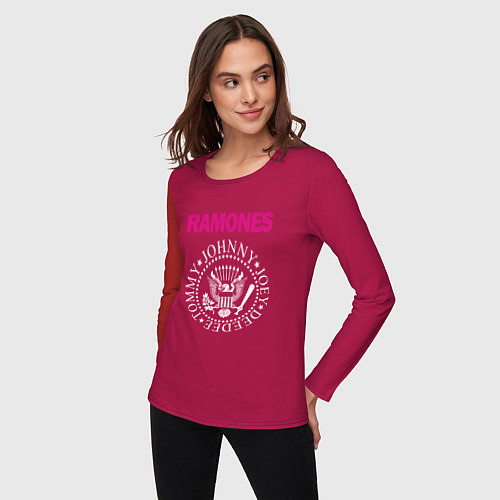 Женские футболки с рукавом Ramones