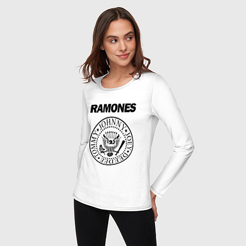 Женские футболки с рукавом Ramones