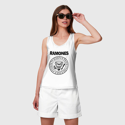 Женские майки-безрукавки Ramones