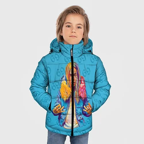 Рэперские детские зимние куртки
