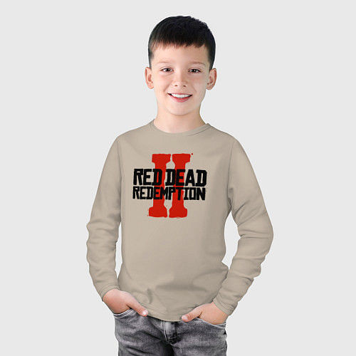Детские хлопковые лонгсливы Red Dead Redemption