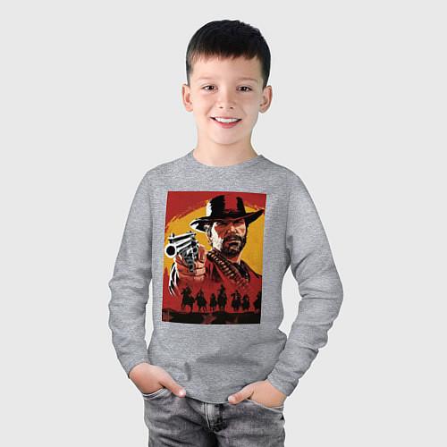 Детские футболки с рукавом Red Dead Redemption