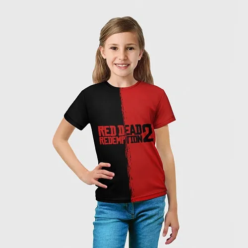 Детские 3D-футболки Red Dead Redemption