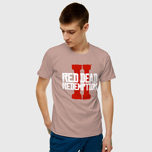 Мужские хлопковые футболки Red Dead Redemption