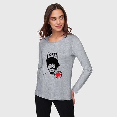 Женские футболки с рукавом Red Hot Chili Peppers