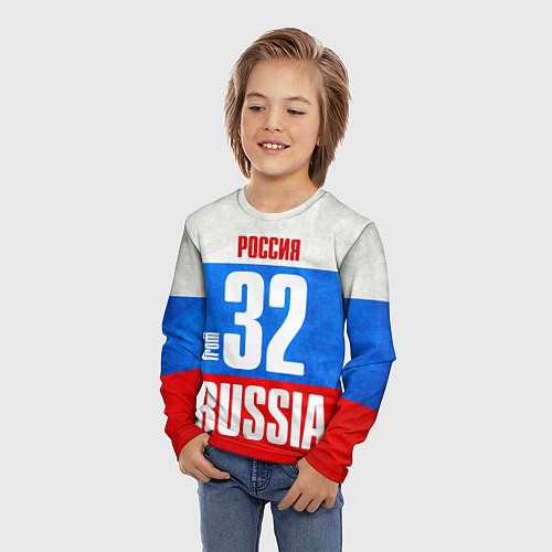 Детские 3D-лонгсливы регионов России