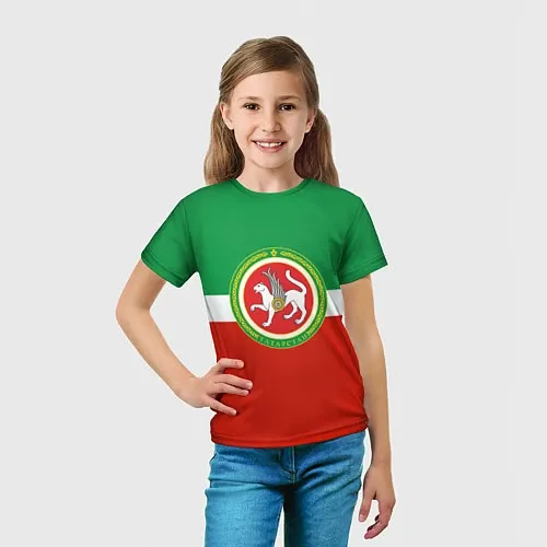 Детские 3D-футболки регионов России