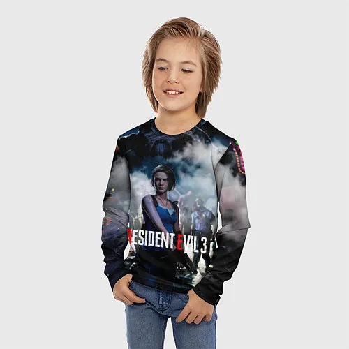 Детские футболки с рукавом Resident Evil