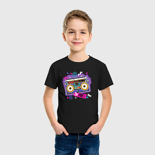 Ретро детские хлопковые футболки