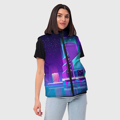 Женские жилетки ретровейв