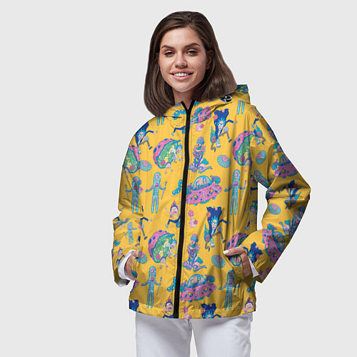 Женские ветровки Рик и Морти