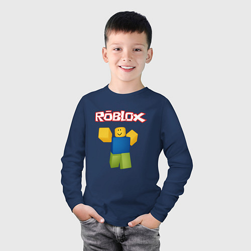 Детские хлопковые лонгсливы Roblox