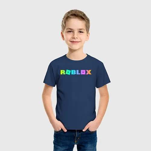 Детские хлопковые футболки Roblox