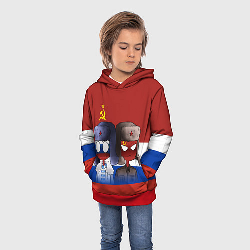 Детские худи с символикой России