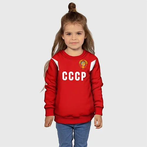 Детские Свитшоты полноцветные с символикой России